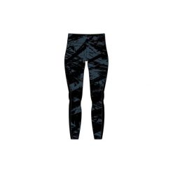Legginsy Gym & Pilates 7/8 520 damskie. Czarne legginsy damskie DOMYOS, l, bez wzorów, z bawełny, na fitness i siłownię. Za 59.99 zł.