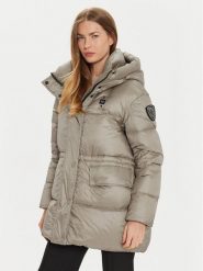 Blauer Kurtka puchowa 24WBLDB03558 Beżowy Regular Fit. Brązowe kurtki damskie Blauer, xs, bez wzorów, z puchu, bez kaptura. Za 2,099.00 zł.