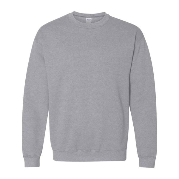 Bluza Rozpinana Z Grubej Mieszanki Dla Dorosłych Unisex. Szare bluzy sportowe damskie Gildan, m, bez wzorów, z bawełny, bez ramiączek, długie, z kapturem. Za 123.99 zł.