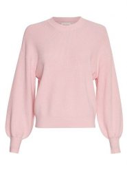 MOSS COPENHAGEN Sweter "Acentia Rachelle" w kolorze jasnoróżowym rozmiar: L/XL. Różowe swetry klasyczne damskie MOSS COPENHAGEN, l, z wiskozy, bez kołnierzyka. Za 127.35 zł.