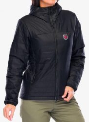 Kurtka ocieplana damska Fjallraven Expedition X-latt Hoodie. Czarne kurtki damskie Fjällräven, na zimę, l, bez wzorów, z poliamidu, bez kaptura. Za 824.99 zł.