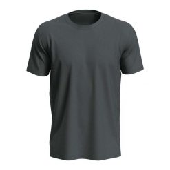 Koszulka Unisex Dla Dorosłych Lux. Szare bluzki damskie Stedman, xl, bez wzorów, sportowe, bez kołnierzyka, bez ramiączek. Za 49.99 zł.