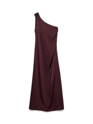 Vero Moda Sukienka koktajlowa Mollie 10335400 Fioletowy Regular Fit. Fioletowe sukienki damskie Vero Moda, m, bez wzorów, z syntetyku, wizytowe, bez kołnierzyka, bez ramiączek. Za 229.99 zł.