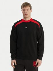 HUGO Bluza Davalio_RB 50559679 Czarny Regular Fit. Czarne bluzy bez kaptura męskie Hugo, l, z bawełny. Za 499.99 zł.