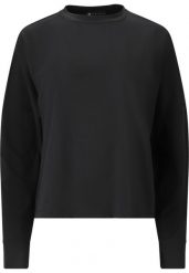 Bluza damska Athlecia Guyana. Czarne bluzy sportowe damskie Athlecia, bez wzorów, z elastanu, bez ramiączek, długie, bez kaptura. Za 193.50 zł.