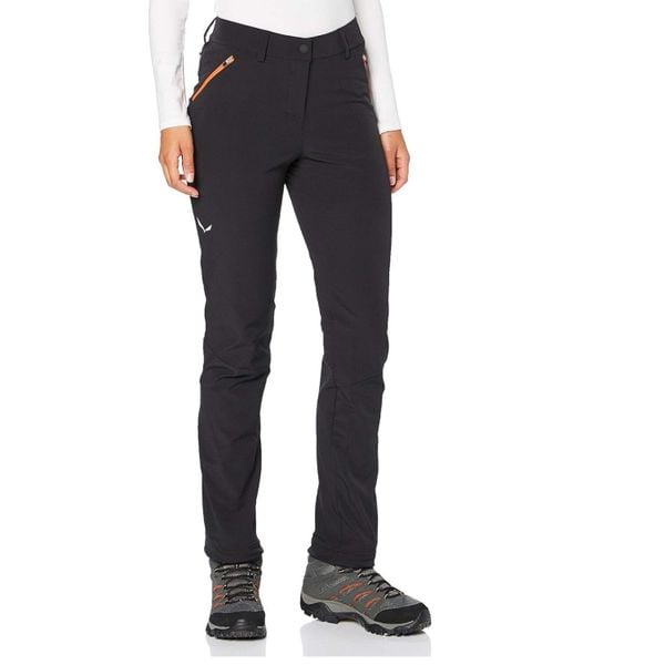 Spodnie trekkingowe damskie Salewa Terminal Dst. Czarne spodnie dresowe damskie Salewa, na zimę, bez wzorów, z elastanu. Za 425.70 zł.