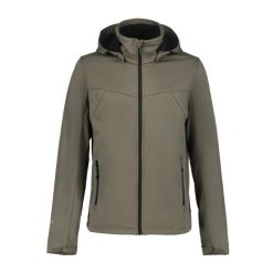 Kurtka turystyczna Icepeak Biggs. Szare kurtki męskie ICEPEAK, l, bez wzorów, z materiału, eleganckie, bez kaptura. Za 387.00 zł.