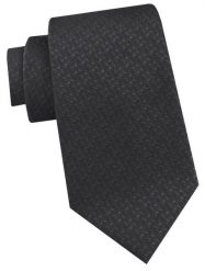 Krawat Męski - Angelo di Monti - Czarny z Delikatną Fakturą Tkaniny. Czarne krawaty i muchy męskie Angelo di Monti, bez wzorów, z tkaniny, eleganckie. Za 45.00 zł.