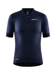 Craft Koszulka kolarska "ADV Endur" w kolorze granatowym rozmiar: M. Niebieskie bluzki sportowe damskie Craft, m, z materiału, bez kołnierzyka, bez ramiączek. Za 158.10 zł.