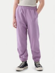 Gap Spodnie dresowe 870901-07 Fioletowy Relaxed Fit. Fioletowe spodnie dziewczęce GAP, z bawełny. Za 99.99 zł.
