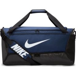 Torba sportowa Nike Brasilia treningowa na ramię z komorą na buty 60L. Niebieskie torby męskie na ramię Nike, bez wzorów, na ramię. Za 176.00 zł.
