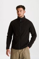 Lekka polarowa bluza z recyklingowego poliestru Craghoppers Expert Corey 200. Czarne bluzy z kapturem męskie CRAGHOPPERS, na zimę, xl, z materiału. Za 167.80 zł.