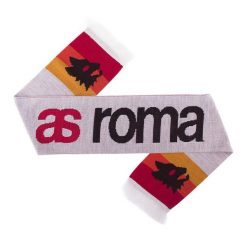 Szalik retro dla dorosłych - AS Roma - Biały. Białe szaliki i kominy damskie COPA FOOTBALL, na zimę, bez wzorów. Za 105.85 zł.