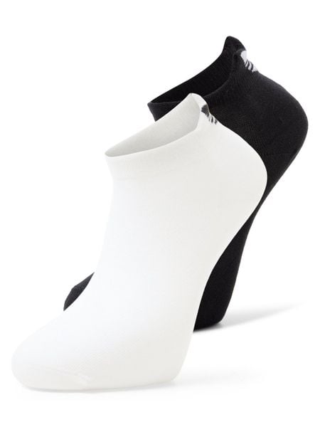 Adidas Originals Skarpety w zestawie po 2 sztuki Kobiety biały|czarny, S. Białe skarpetki damskie adidas Originals, bez wzorów, z bawełny. Za 59.95 zł.