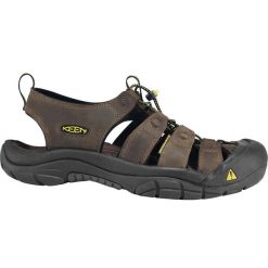 Buty trekkingowe męskie Keen Newport Bison. Brązowe buty trekkingowe męskie Keen, z materiału, bez zapięcia, trekkingowe. Za 535.00 zł.