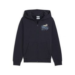 Młodzieżowa rozpinana bluza MID90s PUMA. Niebieskia bluzy z kapturem męskie Puma, na jesień, m, z bawełny. Za 140.99 zł.