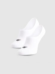 4F Skarpetki casual stopki (3-pack) damskie - białe 35-38. Białe skarpetki damskie 4f, bez wzorów, z bawełny. Za 44.99 zł.