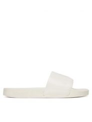 Tommy Jeans Klapki Flag Pool Slide Patent EN0EN02901 Biały. Białe klapki damskie Tommy Jeans, bez wzorów, z jeansu, bez obcasa. Za 199.99 zł.