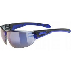 Okulary rowerowe dla dorosłych Uvex EQUATE. Czarne okulary przeciwsłoneczne męskie Uvex. Za 92.18 zł.