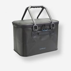 Torba wędkarska szczelna Caperlan Bakkan 500 XL. Czarne torebki klasyczne damskie CAPERLAN, bez wzorów, z materiału, bez dodatków. Za 149.99 zł.