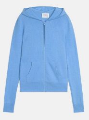 AUTHENTIC CASHMERE Kaszmirowy kardigan "Colombis" w kolorze błękitnym rozmiar: L. Niebieskie kardigany damskie AUTHENTIC CASHMERE, l, bez wzorów, z kaszmiru. Za 319.13 zł.