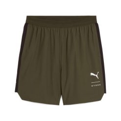 Krótki Puma Hyrox X Fuse Stretch 7". Zielone szorty męskie Puma, bez wzorów, z materiału, eleganckie. Za 276.25 zł.