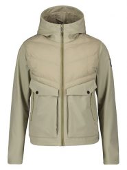 DOLOMITE Hybrydowa kurtka softshellowa "Karakorum" w kolorze beżowym rozmiar: M. Brązowe kurtki outdoor męskie Dolomite, m, bez wzorów, z materiału, bez kaptura. Za 456.87 zł.