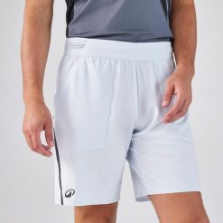 Spodenki do padla męskie Kuikma Dry+ oddychające. Niebieskie szorty męskie KUIKMA, bez wzorów, z materiału, sportowe. Za 99.99 zł.