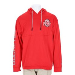 Second life - Bluza z kapturem mężczyźni NCAA Ohio State - Jak nowy. Czerwone bluzy z kapturem męskie CHAMPION, m. Za 127.76 zł.