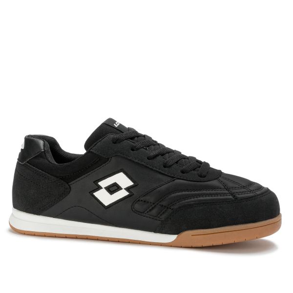 Buty męskie sportowe Lotto ATIBA. Białe buty sportowe na co dzień męskie Lotto, z dresówki, bez zapięcia, trekkingowe. Za 129.00 zł.