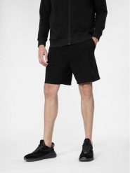 4F Szorty sportowe 4FSS23TSHOM080 Czarny Regular Fit. Czarne szorty męskie 4f, m, z bawełny. Za 59.99 zł.