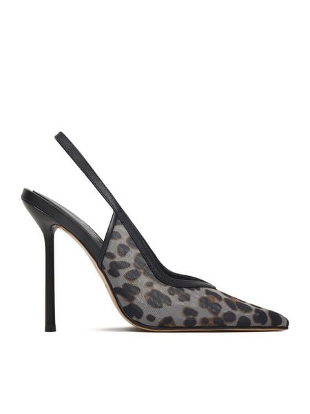 Eva Minge Szpilki EO-LUCY-LT1677-26-3 Czarny. Czarne szpilki Eva Minge, bez wzorów, z materiału, bez obcasa. Za 429.99 zł.