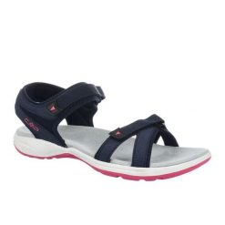 Sandały CMP Adib Hiking 39Q9536N950 niebieskie. Niebieskie sandały damskie bez wzorów, z materiału, bez obcasa. Za 283.98 zł.
