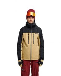 Kurtka śniegowa techniczna dla Mężczyzn SYCAMORE 20K Beżowy. Brązowe kurtki narciarskie i snowboardowe damskie Quiksilver, m, bez wzorów, z materiału, bez kaptura, snowboardowy. Za 1,079.99 zł.