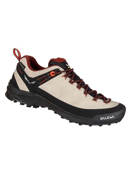 Salewa Skórzane buty trekkingowe "Wildfire Leather GTX" w kolorze beżowym rozmiar: 40. Brązowe obuwie trekkingowe damskie Salewa. Za 429.95 zł.