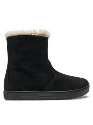 Birkenstock Kozaki Lille Kids Leve M 1017843 Czarny. Czarne kozaki dziewczęce Birkenstock, bez wzorów, ze skóry, bez obcasa. Za 539.99 zł.
