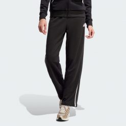 Spodnie Essentials Color Pop French Terry. Czarne spodnie sportowe damskie Adidas, xl, z materiału, na fitness i siłownię. Za 249.00 zł.