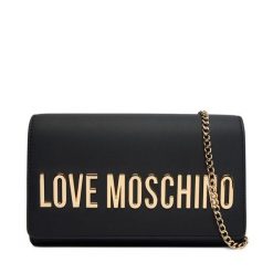 Torebka LOVE MOSCHINO. Czarne torebki klasyczne damskie Love Moschino, bez wzorów, bez dodatków. Za 699.99 zł.