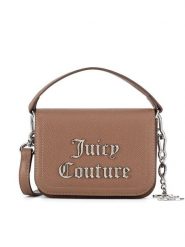 Juicy Couture Torebka BIJXT3264WVP Brązowy. Brązowe torebki klasyczne damskie Juicy Couture, bez wzorów, z tworzywa sztucznego, bez dodatków. Za 259.99 zł.