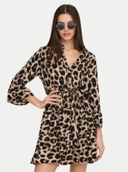 ONLY Sukienka letnia Athena 15219486 Biały Regular Fit. Białe sukienki damskie Only, na lato, xs, bez wzorów, z syntetyku, bez kołnierzyka, bez ramiączek. Za 109.99 zł.