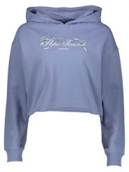 Pepe Jeans Bluza w kolorze niebieskim rozmiar: M. Niebieskie bluzy z kapturem damskie Pepe Jeans, m, z jeansu. Za 139.95 zł.