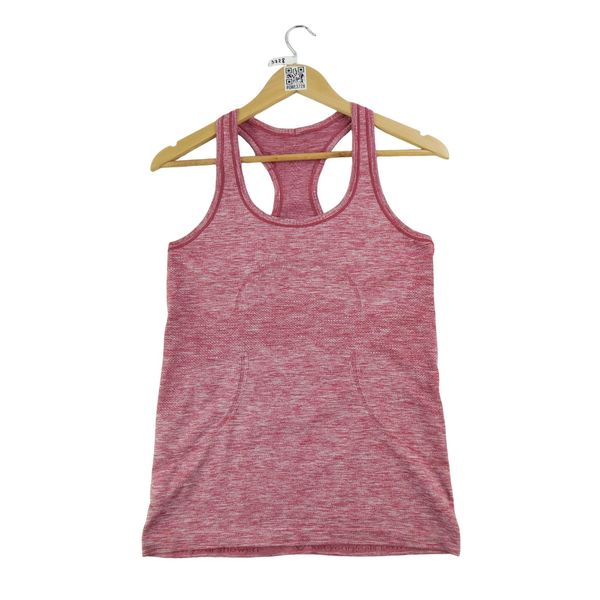 Second life - Lululemon top damski Athletica Racerback - Jak nowy. Czerwone topy sportowe damskie LULULEMON, l, bez wzorów, z materiału, bez ramiączek. Za 106.46 zł.