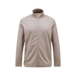 Bluza Peak Performance męska Rider Tech Zip Jacket. Brązowe bluzy bez kaptura męskie Peak Performance, l. W wyprzedaży za 619.00 zł.