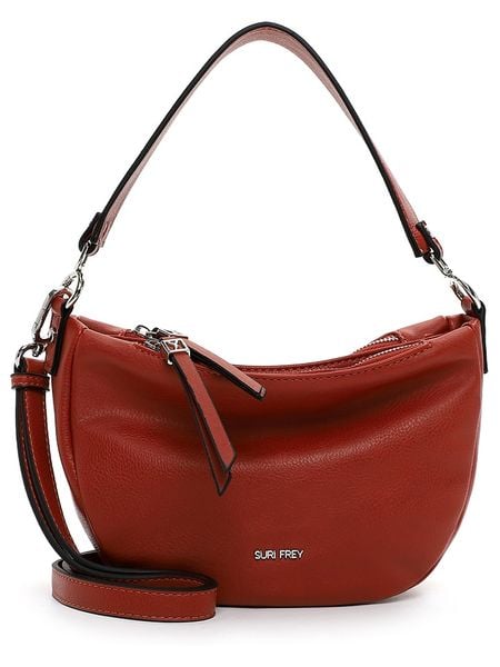 SURI FREY Torebka "Abbey" w kolorze ceglanym - 30 x 19 x 11 cm rozmiar: onesize. Czerwone torebki klasyczne damskie Suri Frey, bez wzorów, z materiału, bez dodatków. Za 130.81 zł.