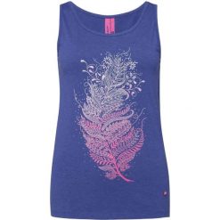 Damski top LOAP Auli – niebieski XS. Czerwone topy damskie ZSPORT, uniwersalny, bez wzorów, bez kołnierzyka. Za 133.99 zł.