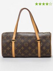 Louis Vuitton Torebka "Papillon 26" w kolorze brązowym - 26 x 13 x 12 cm rozmiar: onesize. Brązowe torebki klasyczne damskie Louis Vuitton, bez wzorów, z materiału, bez dodatków. Za 3,601.99 zł.