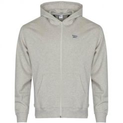 Bluza sportowa damska Reebok IC8093. Szare bluzy sportowe damskie Reebok, s, z bawełny. Za 172.00 zł.