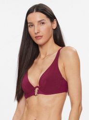 Chantelle Góra od bikini Glow C15T10 Bordowy. Czerwone bikini damskie Chantelle, bez wzorów. Za 329.99 zł.