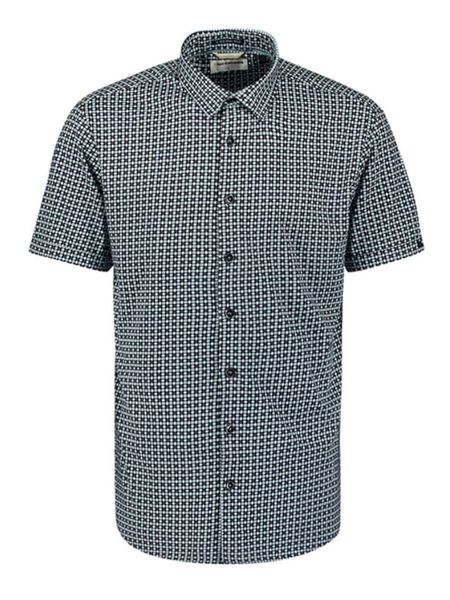 No Excess Koszula - Regular fit - w kolorze niebieskim rozmiar: M. Niebieskie koszule męskie No Excess, m, bez wzorów, z bawełny, bez kołnierzyka, bez ramiączek. Za 104.14 zł.