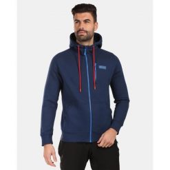 Męska bawełniana bluza z kapturem Kilpi DANILO-M. Niebieskie bluzy z kapturem męskie Kilpi, m, z bawełny. Za 318.77 zł.